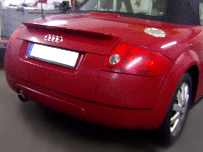 Anhängerkupplung für Audi-TT 8N, nur für Heckträgerbetrieb, Montage nur bei uns im Haus, Baureihe 1998-2007 V-abnehmbar